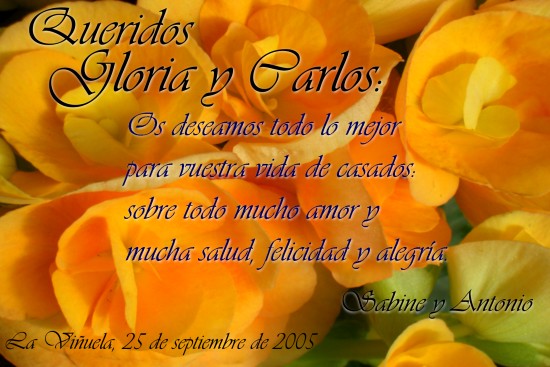 tarjeta de saludo (c) 2005 proAspecto web design e-tarjeta Enhorabuena 2
