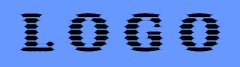 ejemplo "LOGO" para fuente con efectos