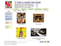 Arte-Poster screenshot de referencia de pagina