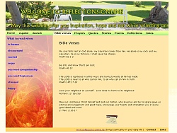 Reflections-Online screenshot de referencia de pagina