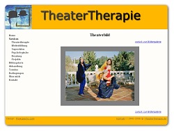 TheaterTherapie Alemanía screenshot de referencia de pagina